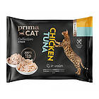 PrimaCat Prima Cat Tonfisk med Kyckling i Gelé (4x50g)