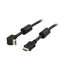 Deltaco HDMI-kabel med Ethernet 1 m