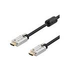 Deltaco HDMI-6111 HDMI-kabel med Ethernet 1,5 m