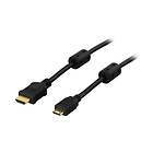 Deltaco HDMI-1036 HDMI-kabel med Ethernet 3 m
