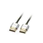 Lindy 41670 HDMI-kabel 0,5 m HDMI Type A (Standard) Sort