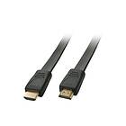 Lindy 36995 HDMI-kabel 0.5 m HDMI Type A (Standard) Sort