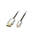 Lindy 41679 HDMI-kabel HDMI Type A (Standard) HDMI Type D (Micro) Sort