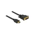 DeLock adapterkabel HDMI DVI 1 m