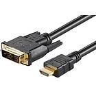 Goobay adapterkabel HDMI DVI 1 m