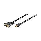 Goobay MMK 630-0500 video/ljudkabelpaket HDMI DVI 5 m