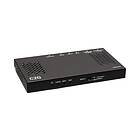 C2G HDMI Ultra-Slim HDBaseT RS232 And IR Over Cat Extender Box Receiver 4K 60Hz video/ljud/seriell förlängare HDMI, HDBaseT 2,0
