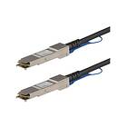Lifetime StarTech.com HPE JG326A Compatible 1m 40G QSFP+ to QSFP+ Direct Attach Cable Twinax, 40 GbE QSFP+ Copper DAC 40 Gbps Low Power Acti