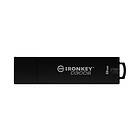 IronKey D300S USB flash-enhet 8 GB TAA-kompatibel