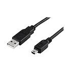 Deltaco USB-23 USB-kabel USB till mini-USB typ B 50 cm