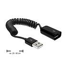 DeLock USB förlängningskabel USB till USB 60 cm
