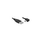 DeLock USB-kabel USB till mini-USB typ B 50 cm