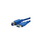 MediaRange USB-kabel USB Typ B till USB Typ A 1.8 m