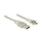 DeLock USB-kabel Micro-USB Typ B till USB 1,5 m