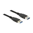 DeLock USB-kabel USB Typ A till USB Typ A 3 m