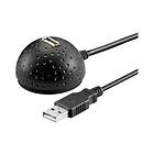 Goobay USB DOCK 150 USB förlängningskabel USB till USB 1,5 m