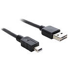 DeLock EASY-USB USB-kabel mini-USB typ B till USB 3 m