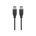 Goobay 93928 USB-kabel 1,8 m USB 3,2 Gen 1 (3,1 Gen 1) USB A Sort