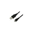 LogiLink USB-kabel USB till Micro-USB Typ B 3 m