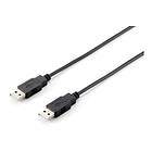 Equip 128870 USB-kabel 1,8 m USB 2,0 USB A Sort