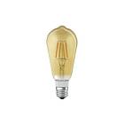 Ledvance SMART+ Edison LED-lyspære med filament form: ST64 E27 5,5 W varmt vitt