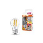 Osram LED SUPERSTAR LED-glödlampa med filament form: P40 klar finish E27 4.8 W v