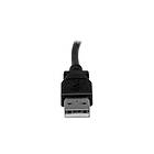 Right StarTech.com 1m USB 2,0 A to Angle B Cable Cord 1 m USB Printer Cable Angle USB B Cable 1x USB A (M), 1x USB B (M) (USBAB1MR) USB-kabe