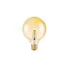 Osram Vintage 1906 LED LED-glödlampa med filament form: G125 klar finish E27 4W varmt vitt ljus 2400 K guld