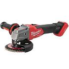 Milwaukee M18ONEFSAG125XB0X Vinkelslip Ø125 mm, utan batteri och laddare