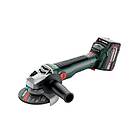 Metabo W 18 LT BL 11-125 Vinkelslip with batteri och laddare