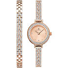 Accurist Ladies Watch and Bracelet Gift Set 8243G