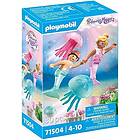 Playmobil Princess 71504 Mermaid Kids with Jellyfish