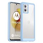 Skalo Motorola Moto G73 5G Transparent TPU Bumper Skal