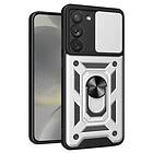 CaseOnline Jazz 3i1 skal Samsung Galaxy S24 Silver