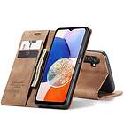 CaseMe Smart Magnet FlipCase Samsung Galaxy A14 5G Brun