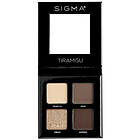 Sigma Beauty Eyeshadow Quad Tiramisu 4g