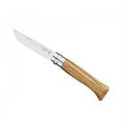 Opinel No 8 Olivewood Stainless OP02020