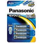 Panasonic Batteri Alkaliska Evolta AAA