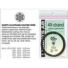 Darts 49 Strand Coated Wire 5m, 24lb