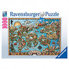 Ravensburger Pussel: Mysterious Atlantis 1000 Bitar