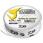 Daiwa J-Fluorocarbon 0,20 mm Ekstrem slitestyrke og knutestyrke