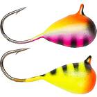 Blue Fox Wolfram mormyshka Gul/Orange Tiger 5mm 2st