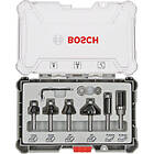 Bosch Frässats HM Mix 6-delar 8mm