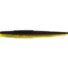 Westin Ned Worm 9cm 5g Black/Chartreuse 6st