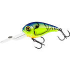 Westin MegaBite DR Crankbait 6 cm Floating Charteuse Blue Craw