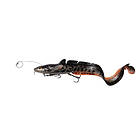 Savage Gear SG 3D Line Thru Burbot 36 cm FS Black Silver Orange Uv