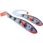 Svartzonker McRubber Glow Series Sea & Lake 25 cm/34 cm Glow Crappie 2-pack