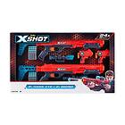 Zuru X-Shot Excel Double Hawk Eye and Double Micro Foam Dart Blaster Combo Pack 