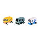 PlanToys Delivery Vans 3 st