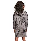 Urban Classics Oversized Tie Dye Long Sleeve Short Dress (Dam)